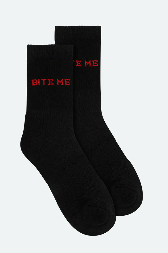 SOCKS SO SAUCY - BITE ME