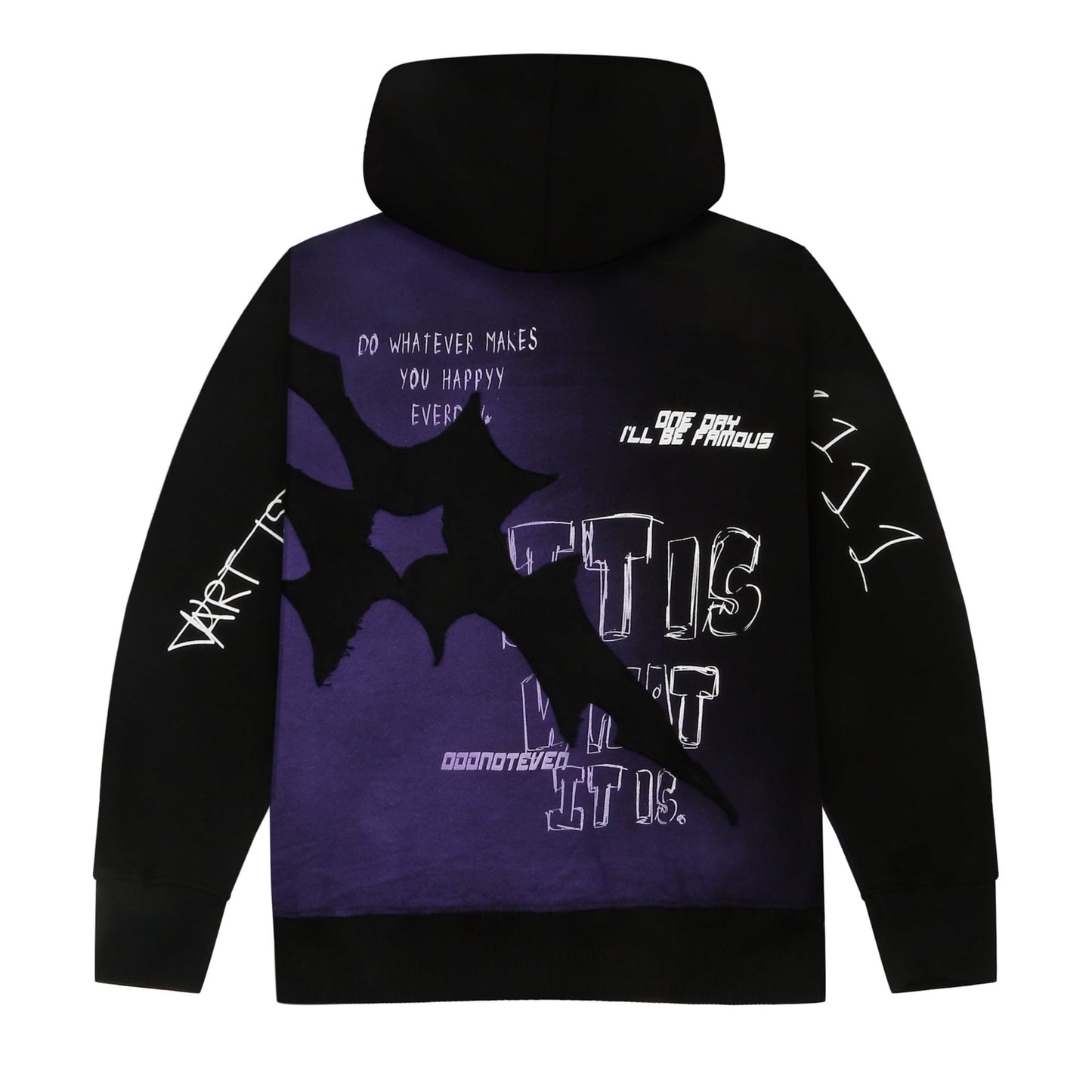IT IS WHAT IT IS OVERSIZED HOODIE
