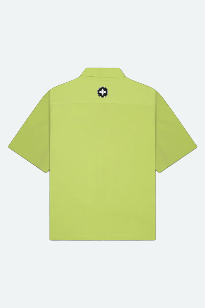 CUBAN COLLAR SHIRT (PULSE LIME)