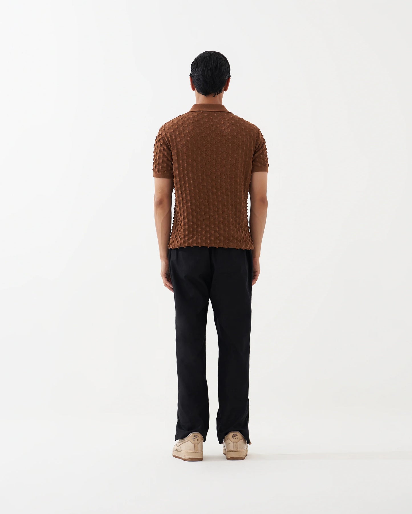 SPIKEY POLO (BEAR BROWN)