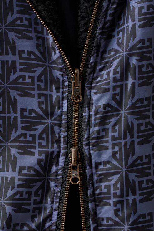 REVERSIBLE SHERPA JACKET (BLACK)